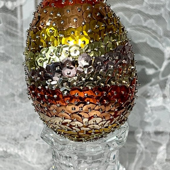 Sequin Ombre Easter Egg | Easter Tree Ornament - Picture 5 of 16